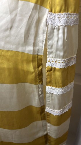 Vintage Womens Vogue 42 Dress Multicolor Green White - Picture 8 of 9