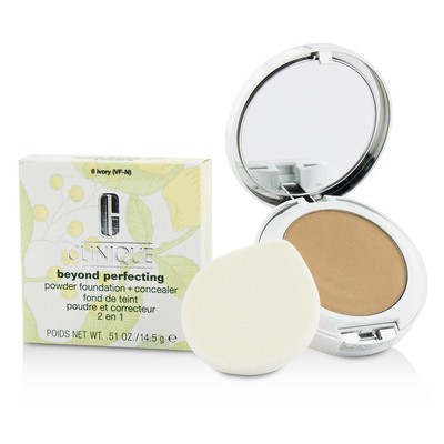 Clinique Beyond Perfecting Powder Foundation + Concealer - # 06 Ivory (VF-N) ...