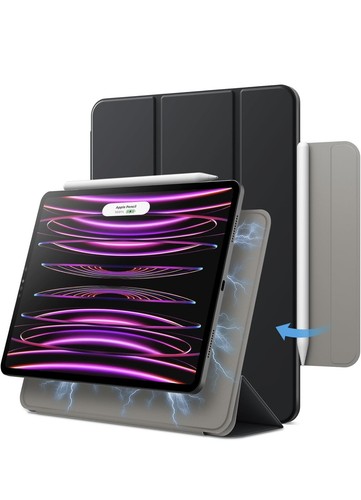 Jetech Hülle für iPad Pro 11″ (Modelle 2022/2021/2020/2018), iPad Air 5/4 10.9 schwarz