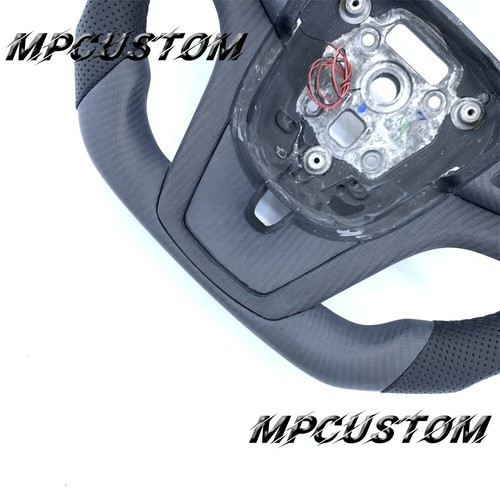 Fit For Chevrolet Camaro SS ZL1 2012-2015 LED Matte Carbon Fiber Steering Wheel - Bild 7 von 8