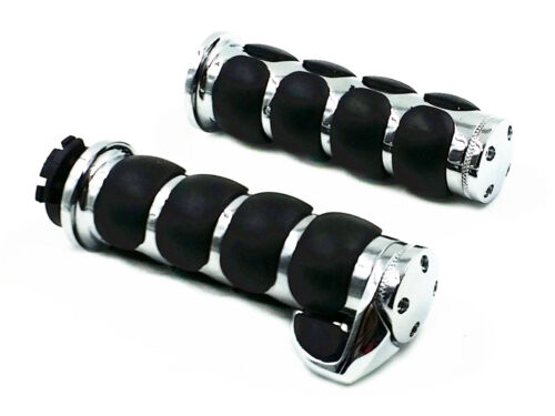 Manopole da 1 "manubrio con/Throttle Boss per Honda Shadow VTX VT ACE Magna Aero - Picture 2 of 8