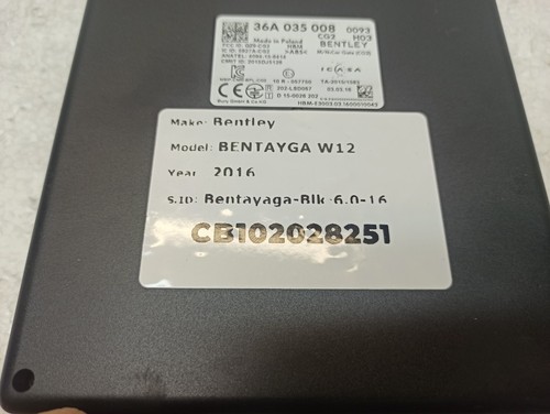 MÓDULO DE CONTROL REMOTO PORTÓN BENTLEY BENTAYGA 2016-2020 ECU 36A035008 - Imagen 5 de 10