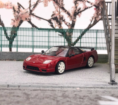 CR HJ 1:64 JDM Red NSX-R NA2 Type R Racing Sports Model Diecast Metal Car