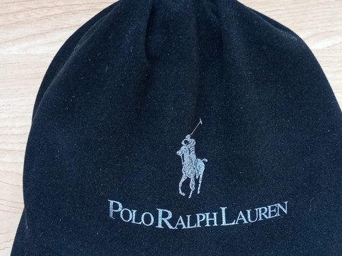 POLO PRL by Ralph Laurent cintura uomo pelle nera logo tinta unita taglia 40 - Foto 3 di 22