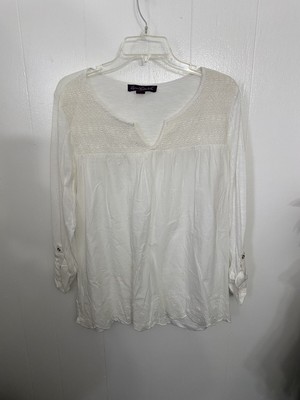 gloria vanderbilt peasant tops