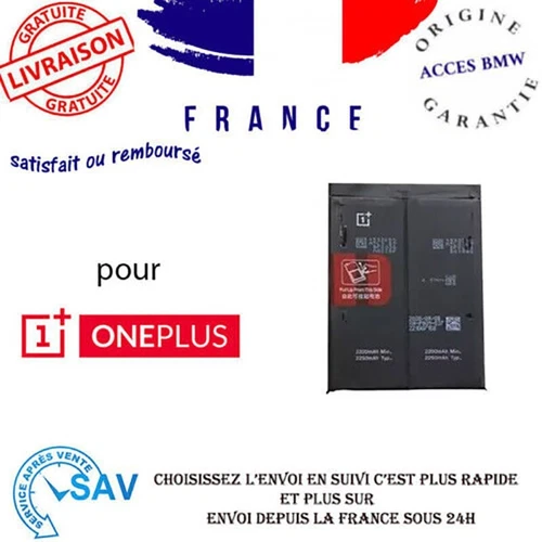 Generic battery BLP801 for OnePlus 8T 4500 MAH