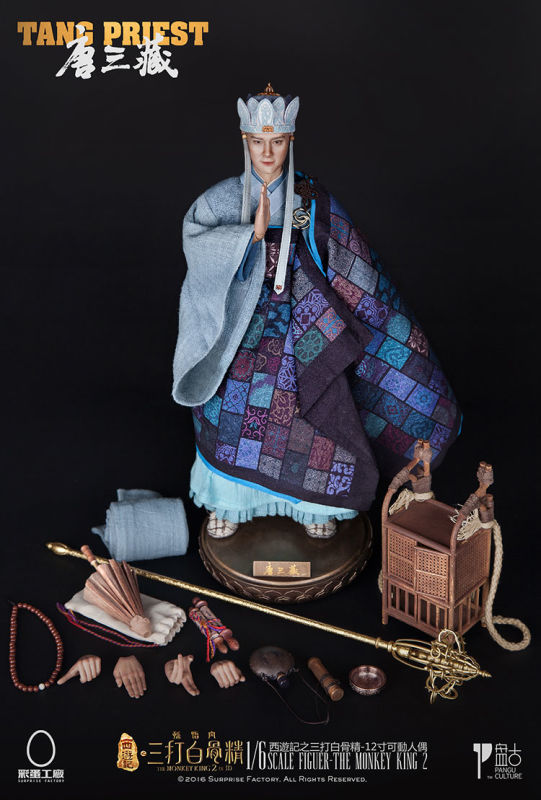 1/6 Tang Priest Journey to the West Figure Movie 12 1/6 Tang Priest Journey to the West Figure Movie 12