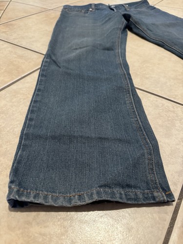 Structure Jeans Men’s 34x30 Blue Dark Wash Slim Straight Denim - Picture 8 of 13