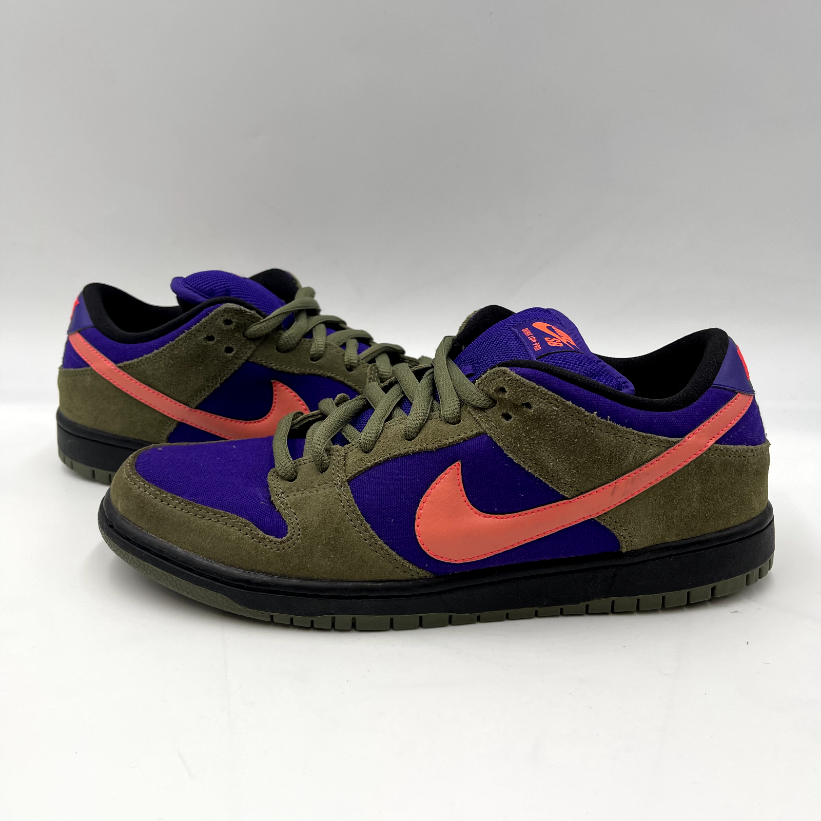 50%OFF】 NIKE SB DUNK LOW Olive Atomic Red 2013 ② スニーカー