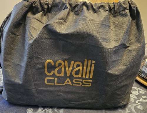New Roberto Cavalli Class Collection Beige Handbag - Picture 6 of 6