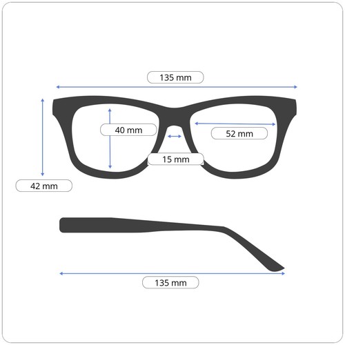 LINE ART by CHARMANT XL2113 BR Brown Womens Square Eyeglasses 52-15-135 B:40 - Picture 13 of 13