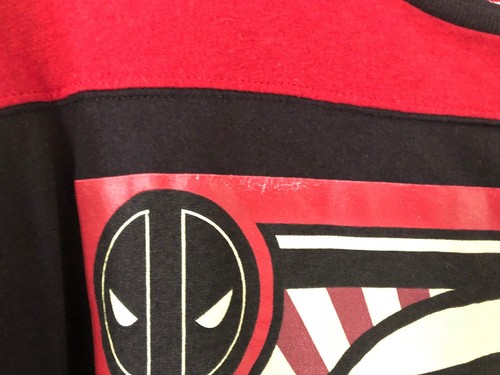 Original Vintage Classic MARVEL Deadpool The Superhero Men’s Rare T-shirt SZ 2XL - Imagen 3 de 6