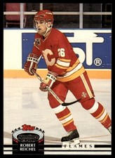 1992-93 Stadium Club Robert Reichel Calgary Flames #180