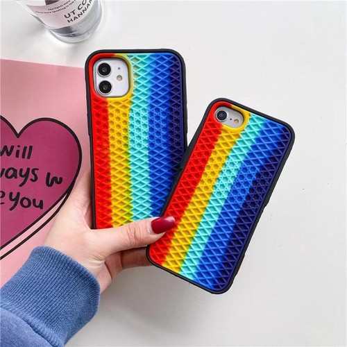 Waffle Sole Phone Case Suitable for Iphone 5 6 7 8 Plus 11 12 13 14 15 Pro Max - Picture 9 of 28