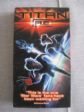 Titan AE VHS Animated Movie Anime Drew Barrymore Matt Damon Vintage