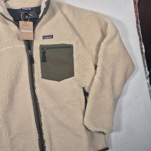 Patagonia Retro-X Fleecejacke Herren XL Dark Natural Full Zip Tasche Langarm - Bild 5 von 11