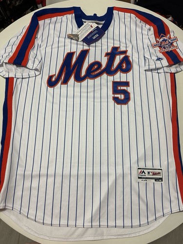 TBTC 1986 Majestic On Field New York Mets David Wright home jersey size 48 XL