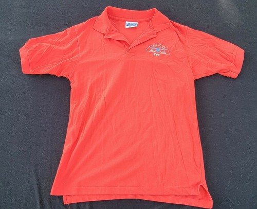 Vintage 1000 Oaks Meat Locker Polo Shirt Large