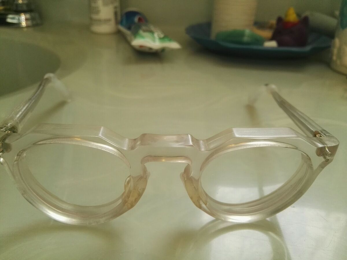 Lesca lunetier Pica Vintage Crown Panto 1950 French Eye Glasses | eBay