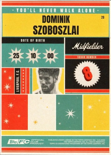Topps Liverpool FC Team Set 2024/25 Base Anfield Beat Anfield Stars Baller Cards - Picture 73 of 114