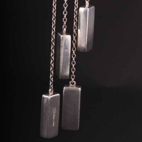GEORG JENSEN Sterling Sautoir / Necklace # 120A. Silver. Archive. Astrid Fog. - Picture 6 of 7