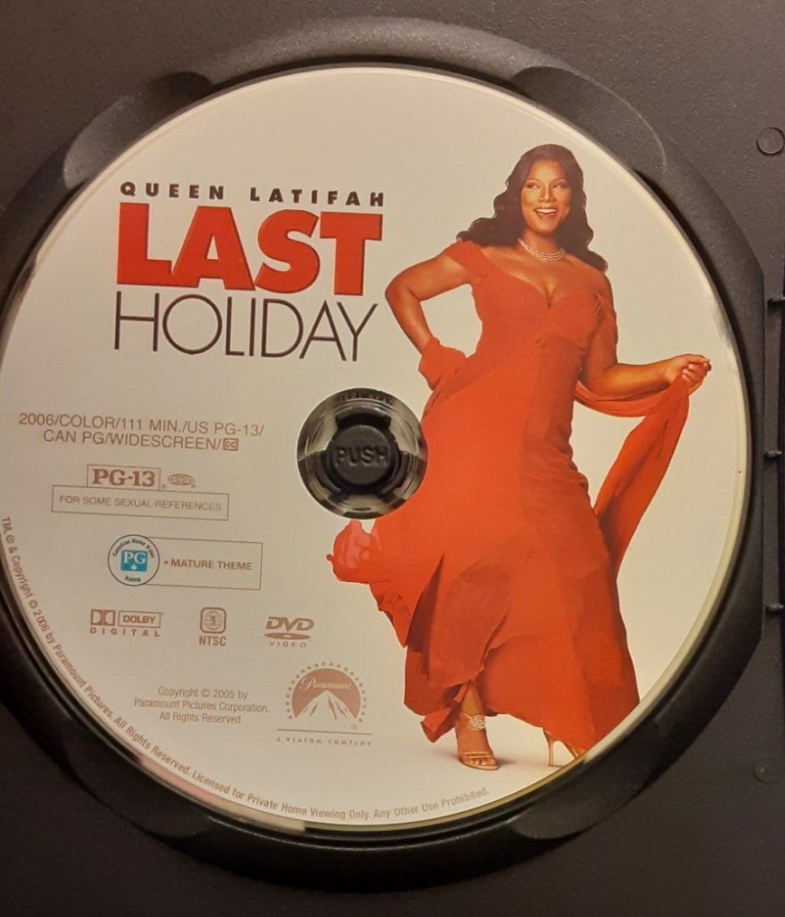 Last Holiday Queen Latifah Widescreen Edition VG / DVD-2006