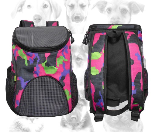 Trasportino per cani gatti rete cestino esterno zaino forniture per animali domestici borsa per cuccioli taglia grande - Foto 22 di 36