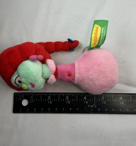 Vtg Big Ideas Veggie Tales Sweetpea Beauty DVD Plush Doll 6 " Toy Cute Princess - Picture 7 of 8