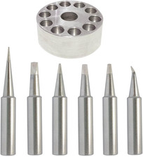 Quality T18 Soldering Tip Set 6Pcs Replacement for Hakko FX-888D FX-888 FX8801 F