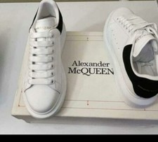 Alexander McQueen Oversized Sneaker. White Pa...