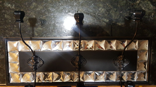 Fancy Black w\ Acrylic Jewels Hanging Coat or Jewelry Rack Hobby Lobby - Picture 4 of 7