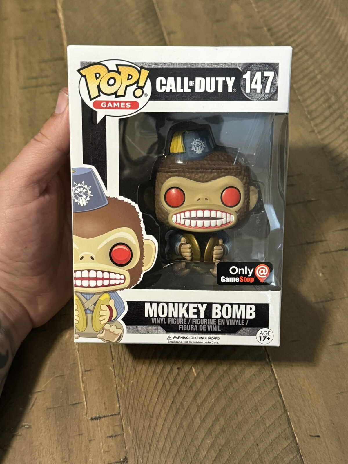 Funko Pop! Vinyl: Call Of Duty* Monkey Bomb* Gamestop (Exclusive) #147