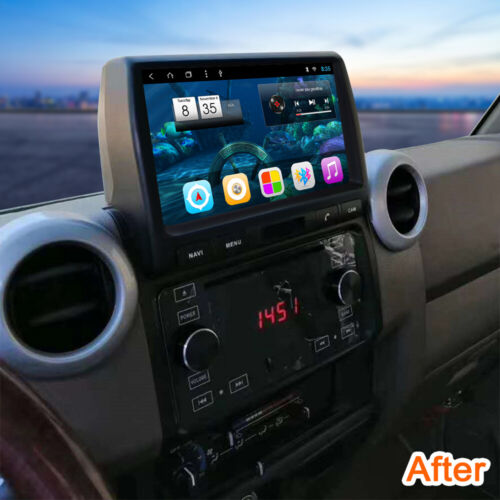 pour Toyota Land Cruiser Pickup 2005 Android 12 voiture radio stéréo GPS Navi BT 32 Go - Photo 1 sur 19