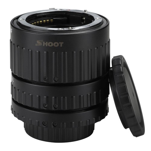 SHOOT N-AF1-B Macro Extension Tube Adapter Ring Set Auto Focus for Nikon Camera - Picture 5 of 10