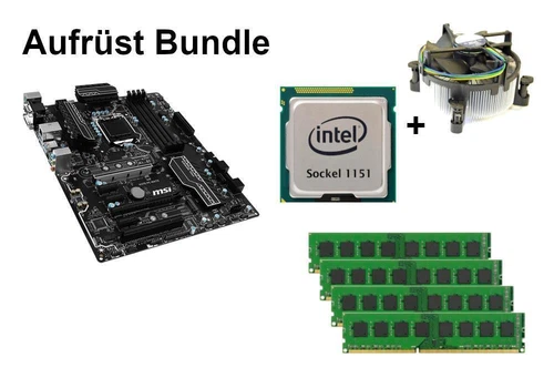 Bundle MSI H270 PC Mate + Intel Core i7 + 8GB - 32GB RAM