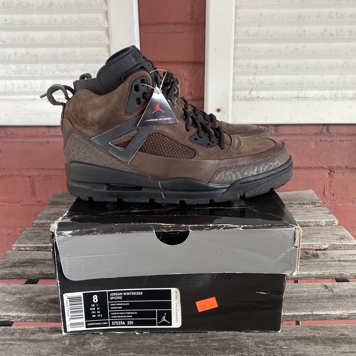 Jordan スパイク Vintage Jordan Winterized Spizike 40 Acres And A Mule Size 8