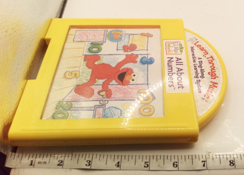 Lot of 3 Learn Thru Music Cartridges Dora's Hunt, Elmo's World, Elmo's Hunt - Picture 13 of 13