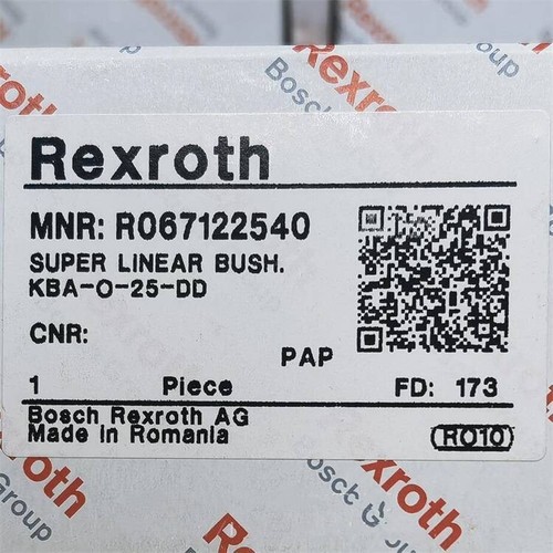Expedited Shipping Rexroth R067122540 linear bearing - Picture 1 of 2