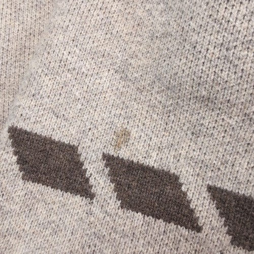 Pendleton Wool Tribal Totem Native American Sweater Mens XXL Beige Brown - Picture 11 of 11