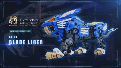 Takara Tomy 1:72 Zoids Wild AZ-01 Blade Liger Motorized Action Figure Completed - Picture 2 of 7