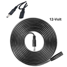 12V DC Extension Cable 5.5mm 2.1mm Male Female Power Cord 1m-10m Extend Wire BL