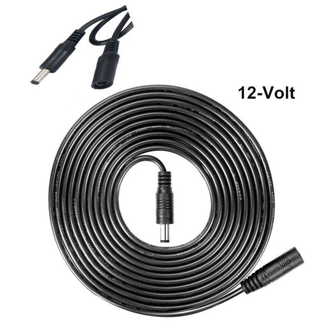 12V DC Extension Cable 5.5mm*2.1mm Male Female Power Cord 1m10m Extend