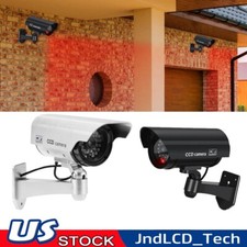 Fake Surveillance Security Camera No Wiring Fake Dummy Camera For Outdoor Indoor
