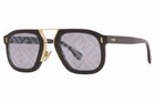 Fendi Black Square Sunglasses for Men