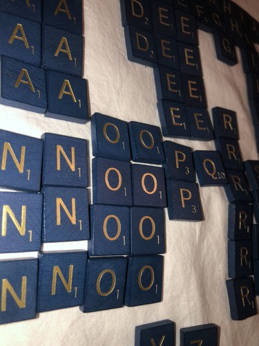 Scrabble 50th Anniversary Collector's Edition Rotating Turntable 100% Complete - Picture 10 of 11