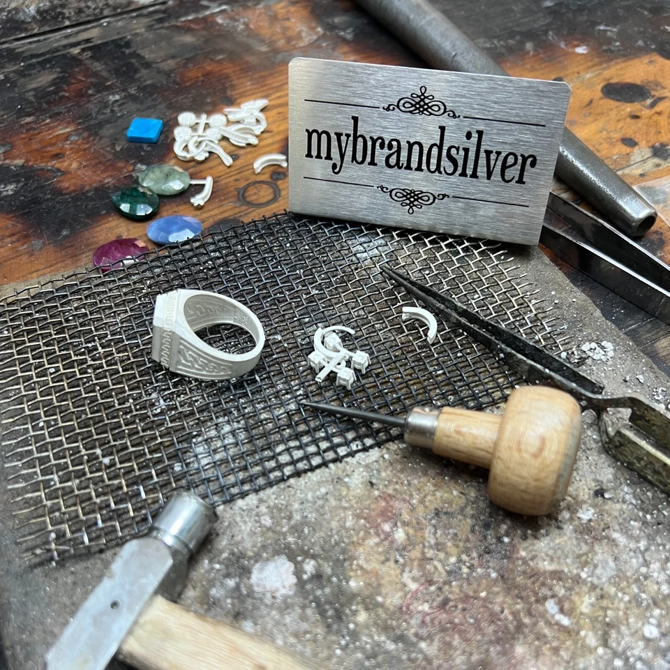 Anillo Árbol de la Vida para Hombre Joyería de Plata Esterlina Piedras Preciosas Citrino Talla 7-15 Foto 4 de 4