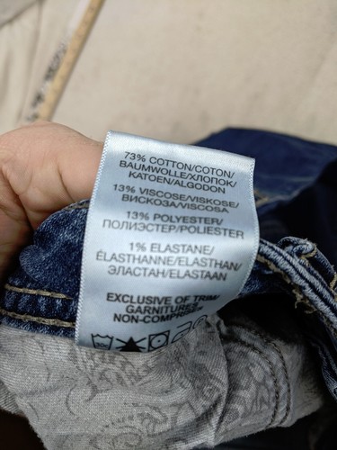 Silver Suki Bootcut Womens 31 12 Blue Jean Thick Stitch Button Flap Pockets - Afbeelding 10 van 16