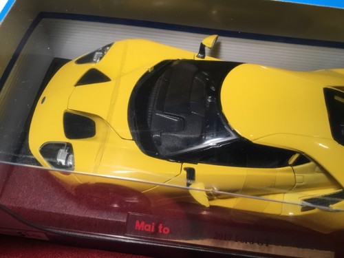 Maisto 1:18 Special Edition Diecast Model Car 2017 Ford GT~ Yellow~ New - Picture 7 of 12