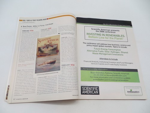 SCIENTIFIC AMERICAN Magazine FEBRUARY 2008 The Future of Physics / RDID Chips - - Picture 6 of 9