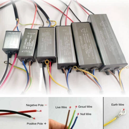 LED Driver 100W 20W 30W 50W 10W Power Supply Constant Current IP65 Transformer - Image 2 of 4